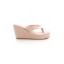 SHOEPOINT 00092 Women Thong Wedges in Pink